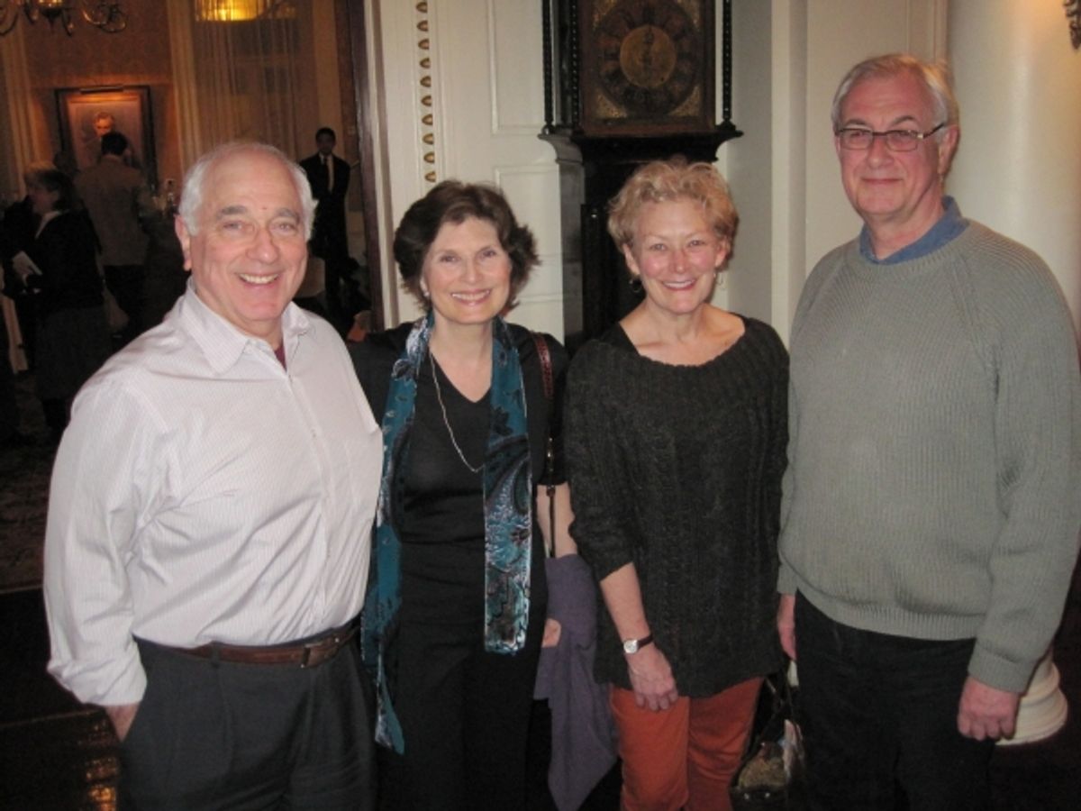 Michael Greenstein, Roxanne Greenstein, Clara Miller, Chris Jenkins at 