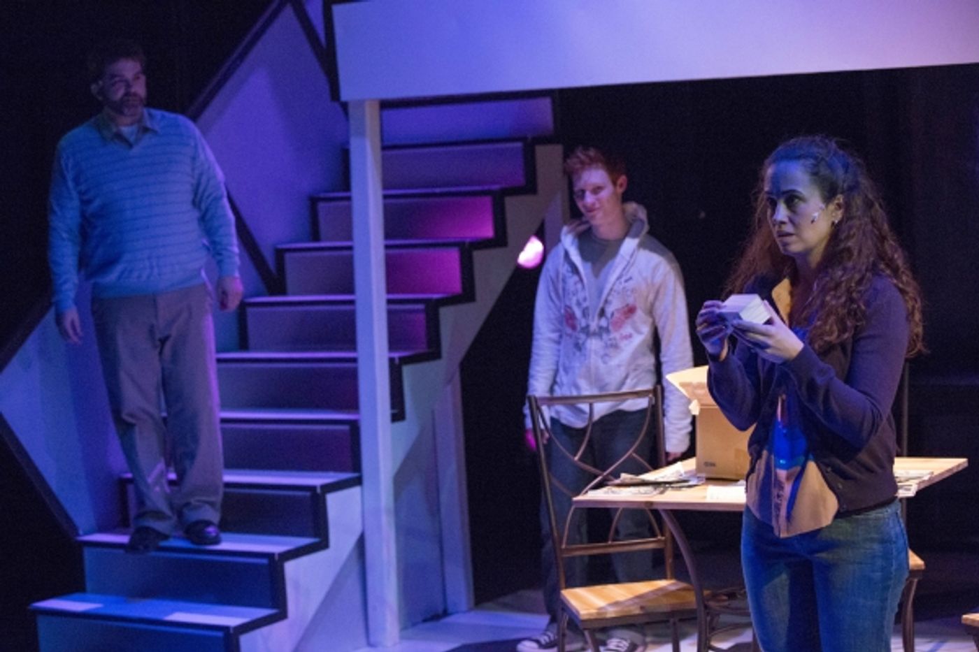 Photo Flash: First Look at Phoenix Theatre's NEXT TO NORMAL, Opening Tonight  Image