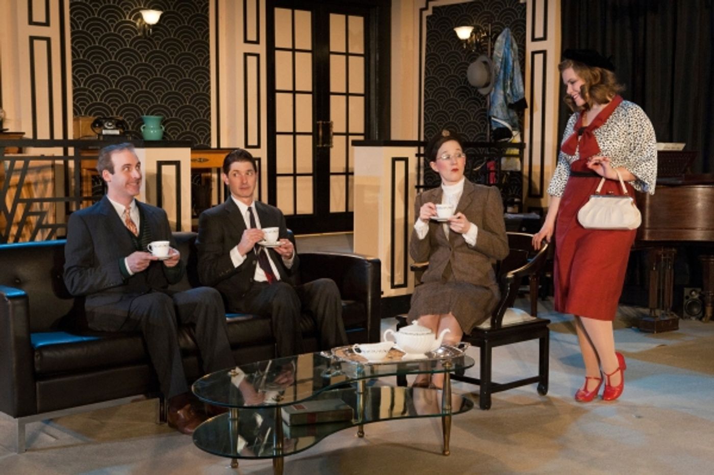 Photo Flash: First Look at JEEVES TAKES A BOW Opens at First Folio Theatre  Image