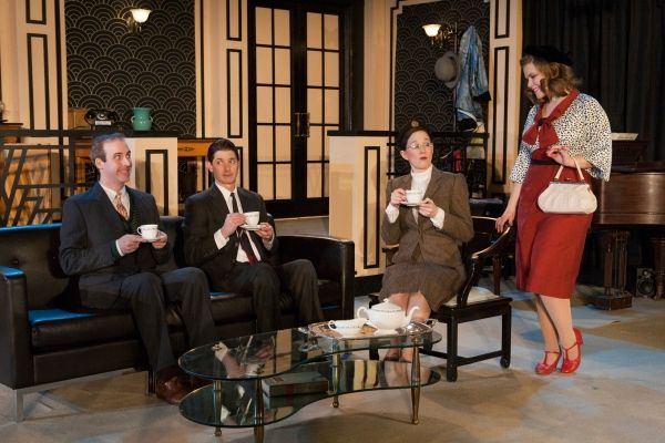 Kevin McKillip, Christian Gray, Lydia Berger Gray, and Jennifer Shine  Photo
