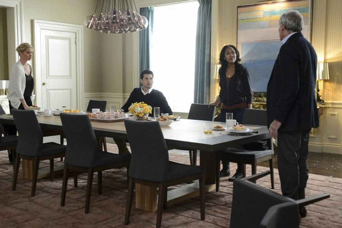 Katherine LaNasa, Wes Brown, Meagan Good, Victor Garber at 