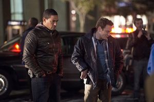 Laz Alonso, Michael Drayer Photo