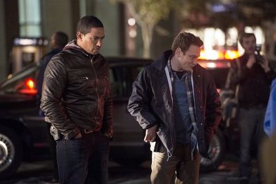 Laz Alonso, Michael Drayer Photo