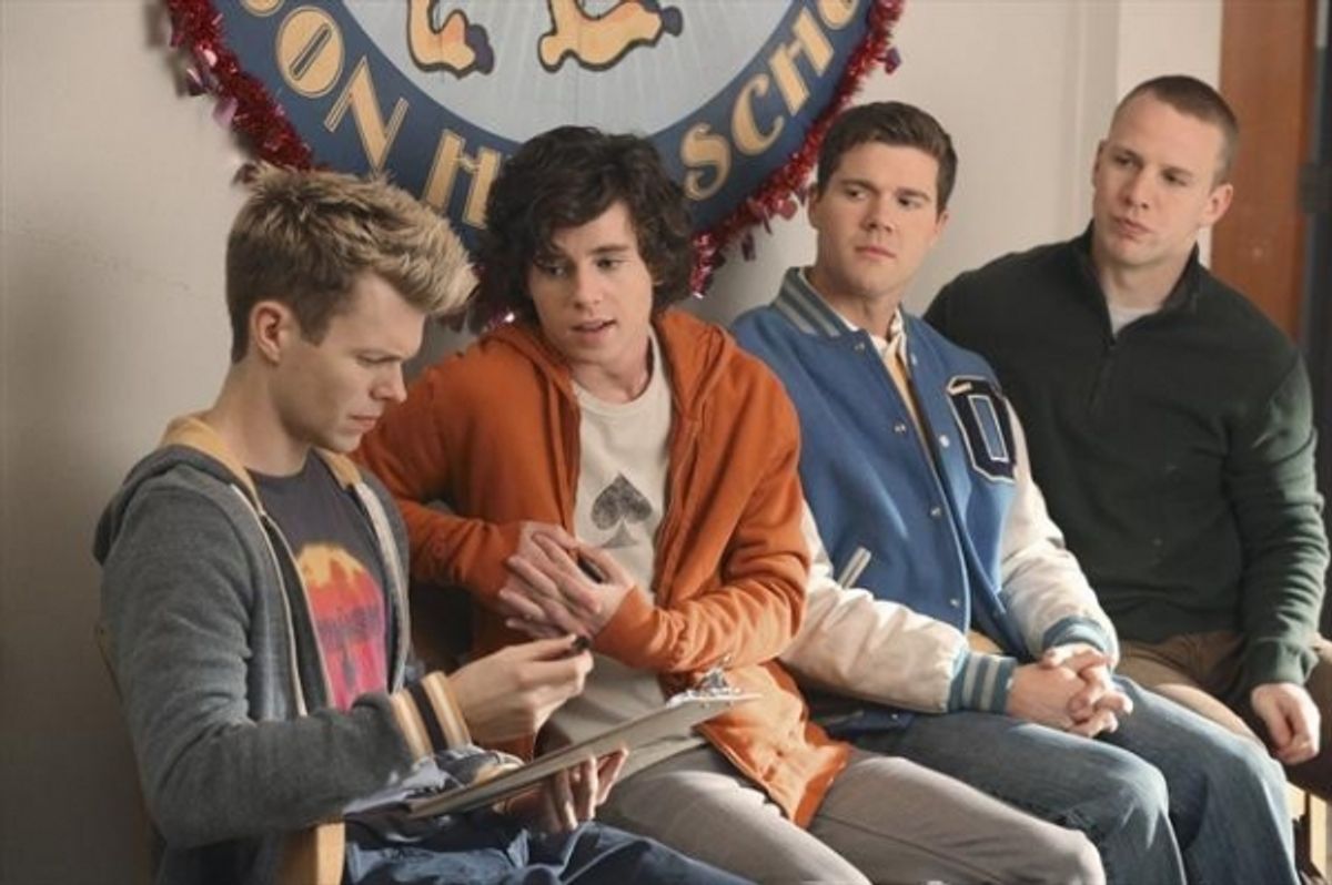 BRIAN DARE, CHARLIE MCDERMOTT, BEAU WIRICK, JOHN GAMMON at 