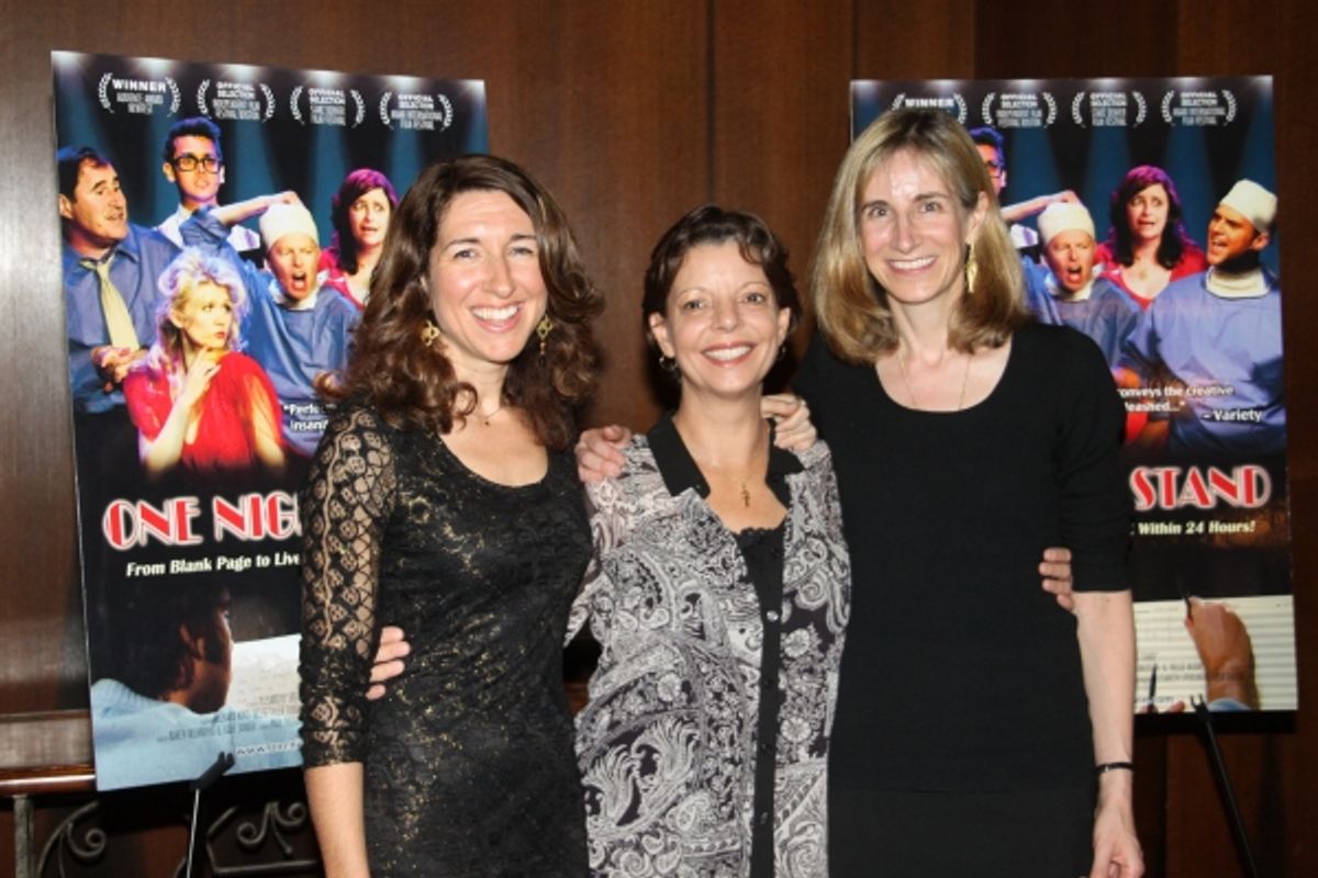 Trish Dalton, Julie Lee Fraga and Elisabeth Sperling
 at 