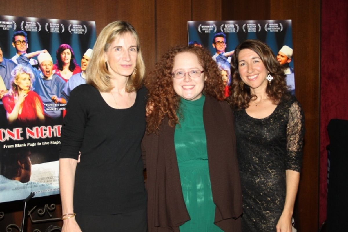 Elisabeth Sperling, Sarah Bisman and Trish Dalton
 at 