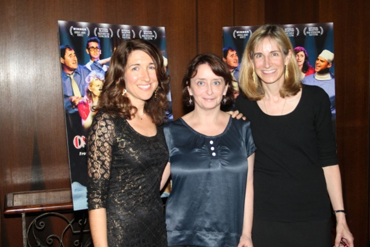 Trish Dalton, Rachel Dratch and Elisabeth Sperling
 at 