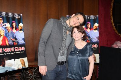 Cheyenne Jackson and Rachel Dratch
 Photo