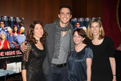 Trish Dalton, Cheyenne Jackson, Rachel Dratch and Elisabeth Sperling
 Photo