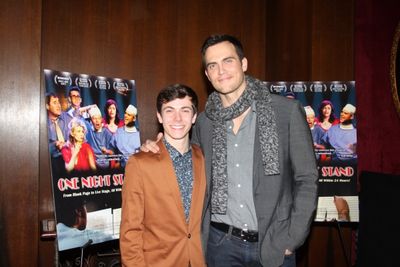 Henry Hodges and Cheyenne Jackson
 Photo