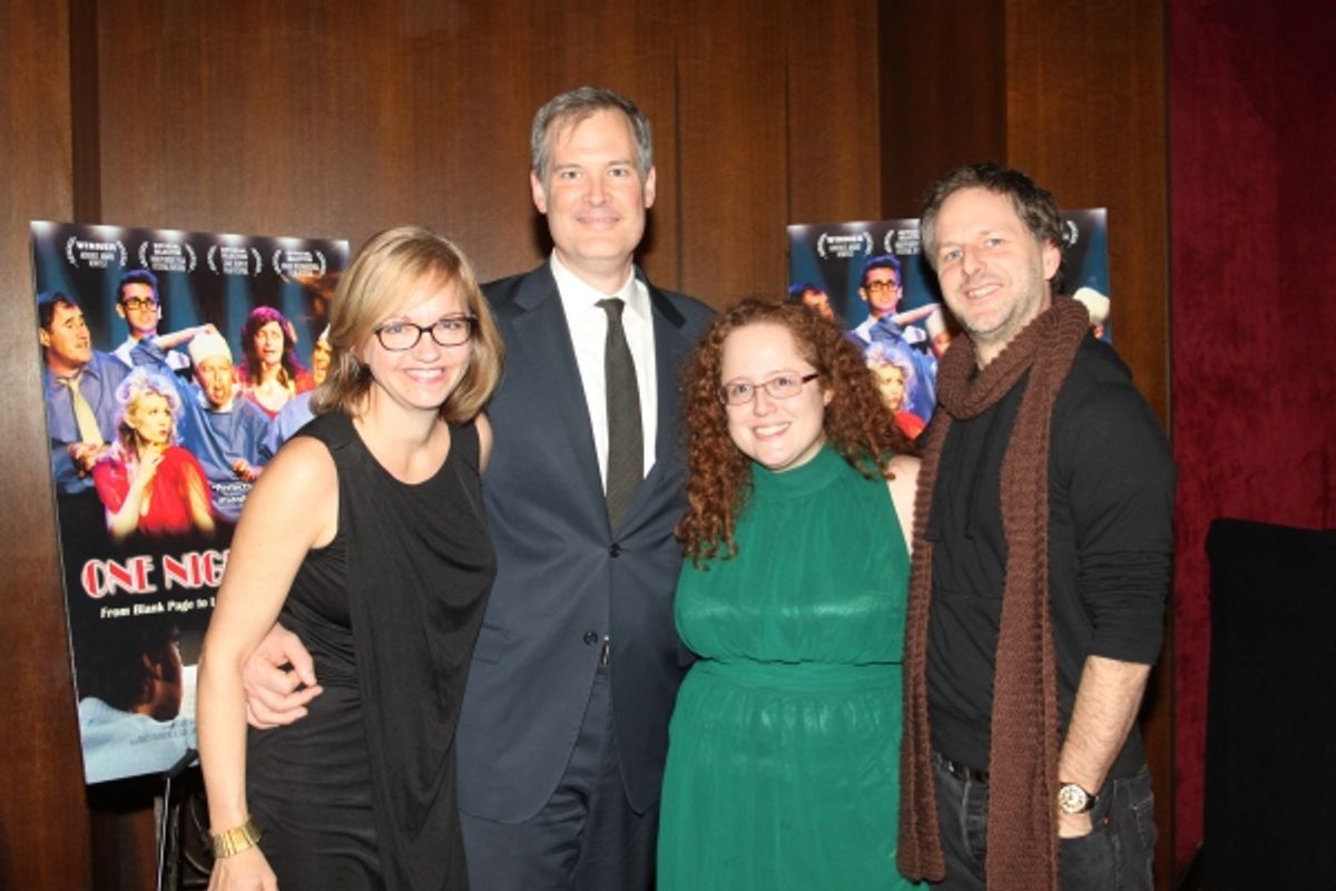 Tina Fallon, Lindsay Bowen, Sarah Bisman and Philip Naude
 at 