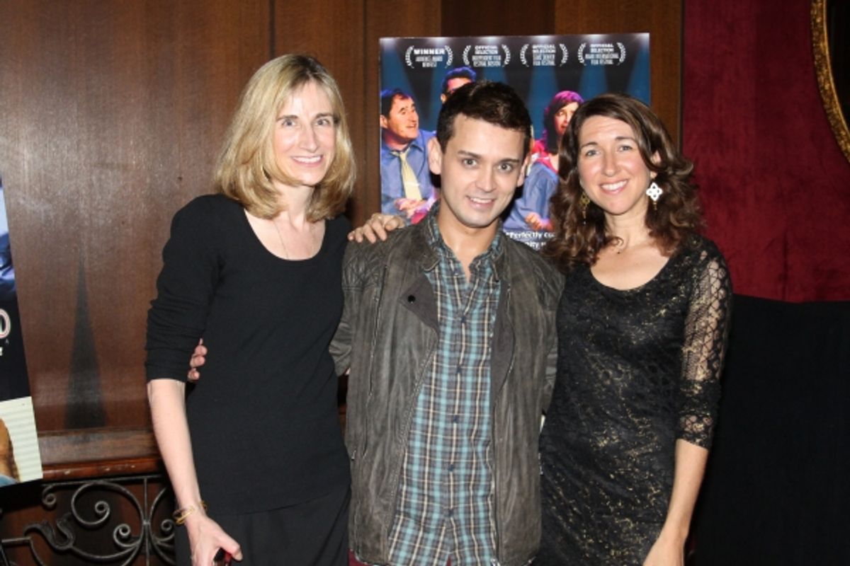 Elisabeth Sperling, Michael Longoria and Trish Dalton
 at 