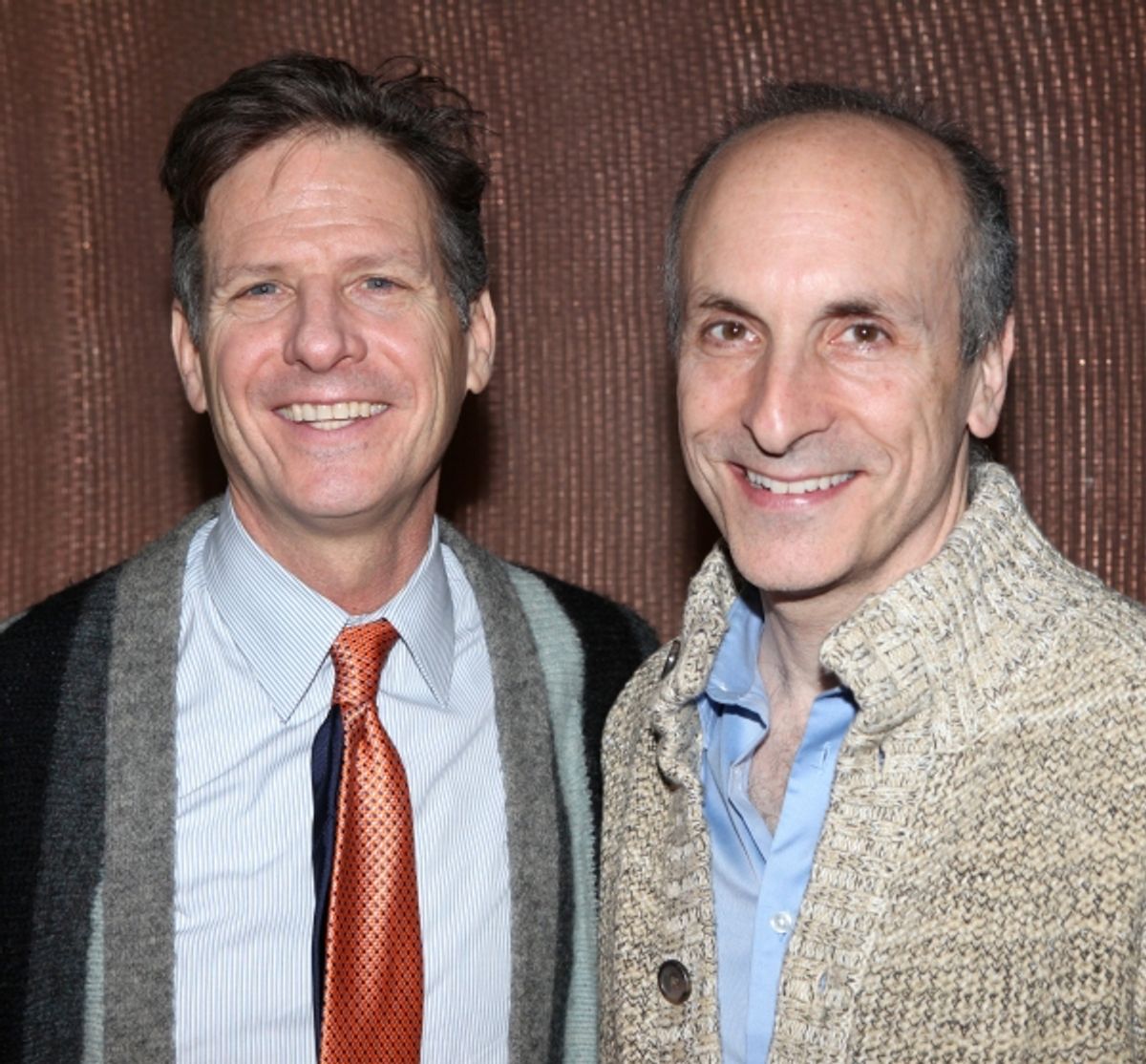 Martin Moran & director Seth Barrish  at 