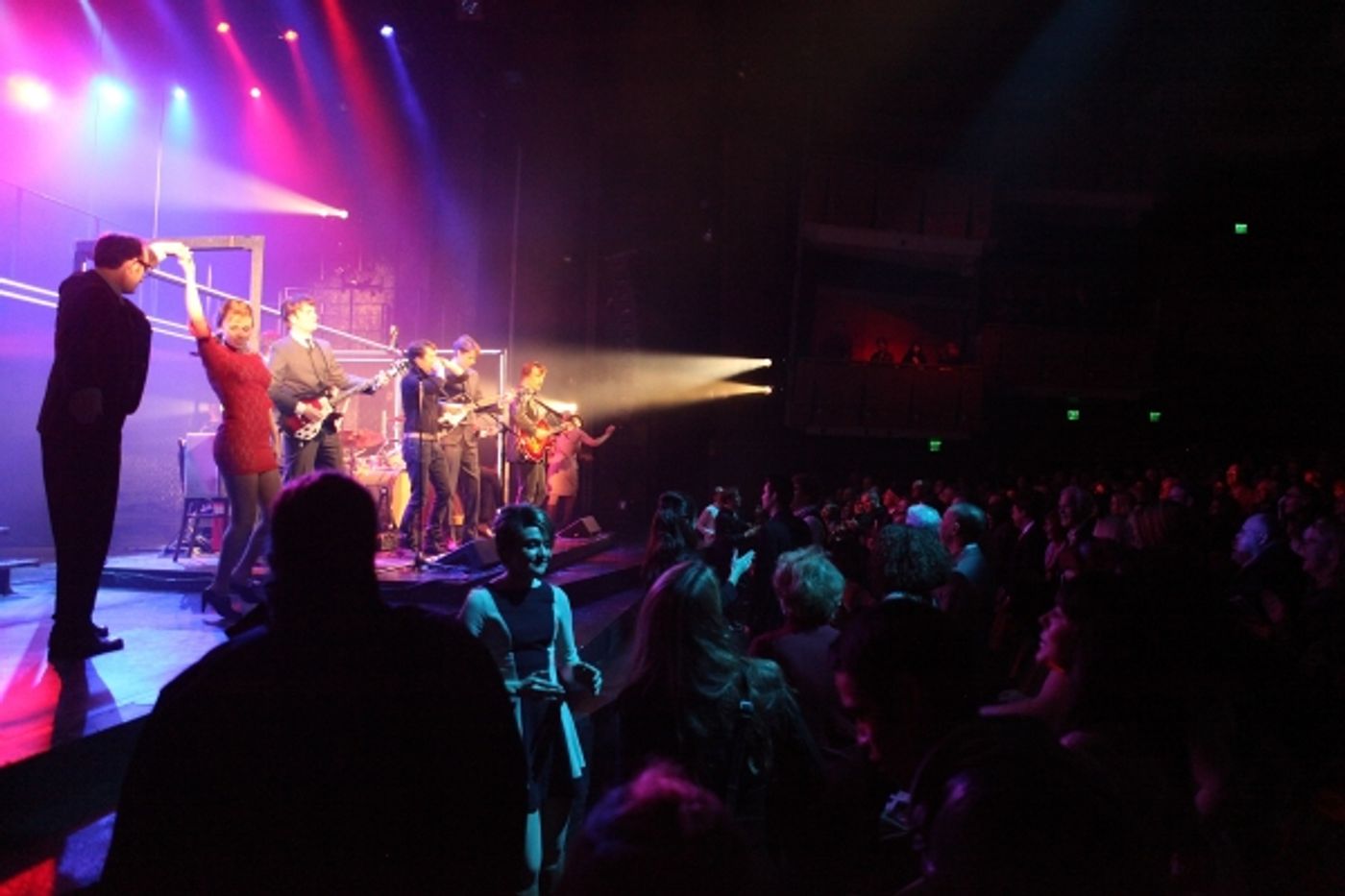 Photo Flash: Opening Night at BACKBEAT at CTG's Ahmanson Theatre Photo Flash: Opening Night at BACKBEAT at CTG's Ahmanson Theatre Image