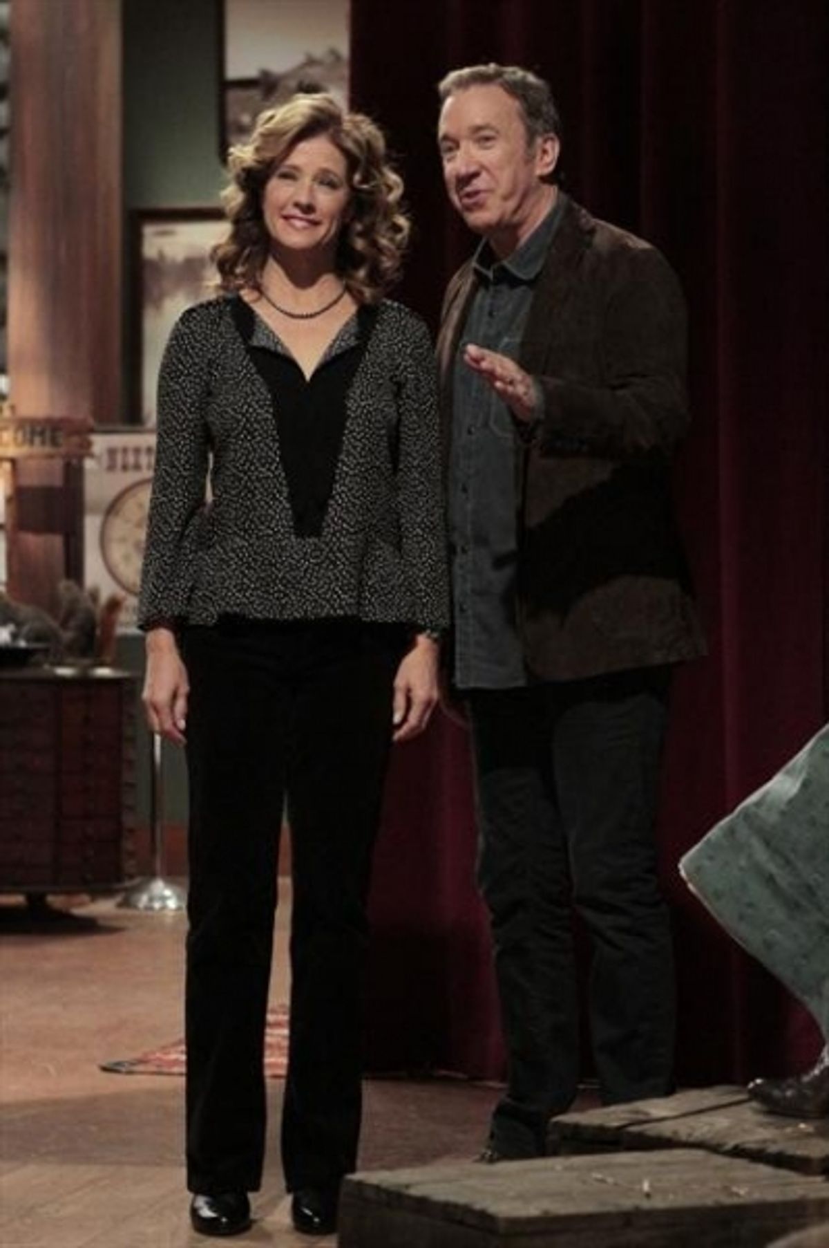 TIM ALLEN, NANCY TRAVIS at 