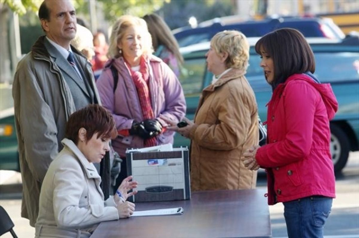 SAM LLOYD, CAROLYN HENNESY, PATRICIA HEATON at 