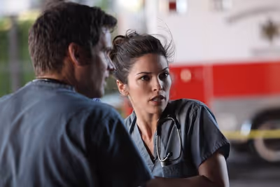 Steven Pasquale, Alana De La Garza
 Photo
