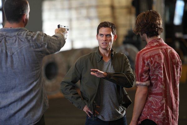 Tony Barris, Steven Pasquale, Peter Scanavino Photo