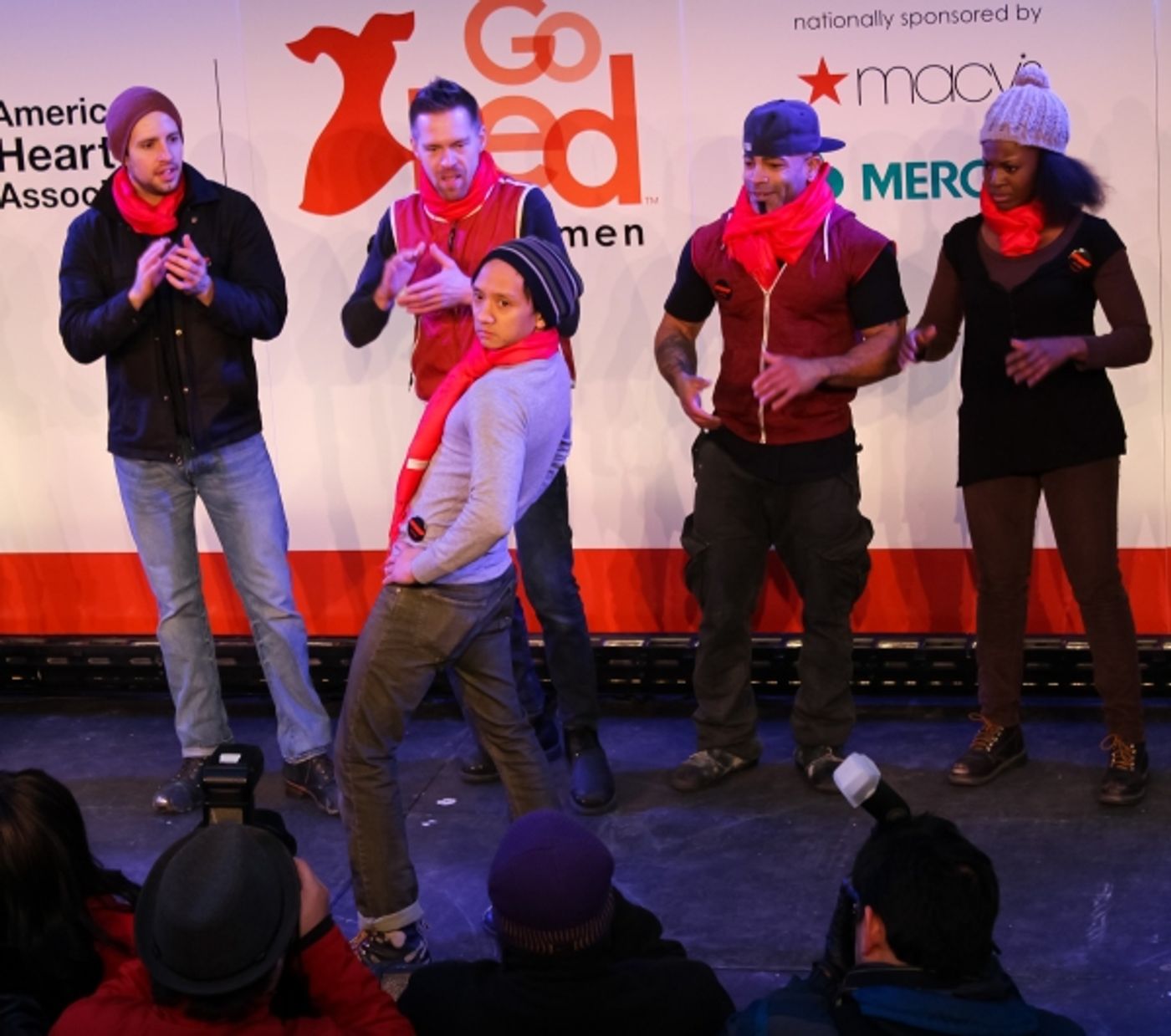 Photo Coverage: Judy Kaye, Valisia LeKae and More Celebrate National Wear Red Day at Macy's! Photo Coverage: Judy Kaye, Valisia LeKae and More Celebrate National Wear Red Day at Macy's! Image