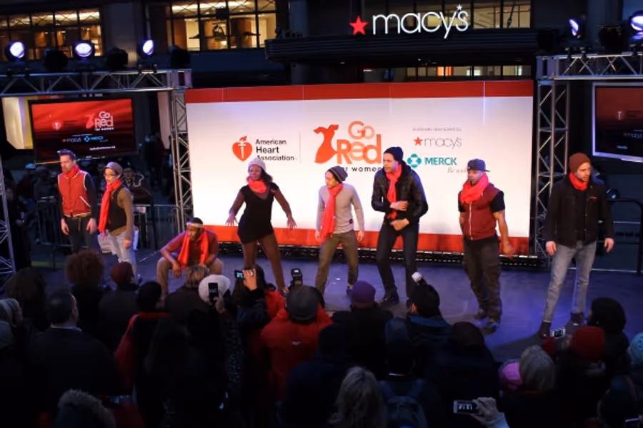 Photo Coverage: Judy Kaye, Valisia LeKae and More Celebrate National Wear Red Day at Macy's! Image