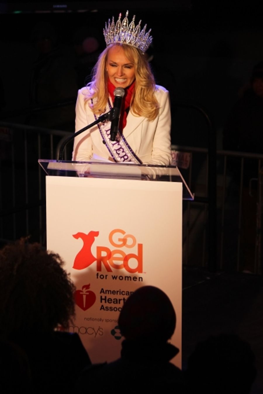 Photo Coverage: Judy Kaye, Valisia LeKae and More Celebrate National Wear Red Day at Macy's! Image