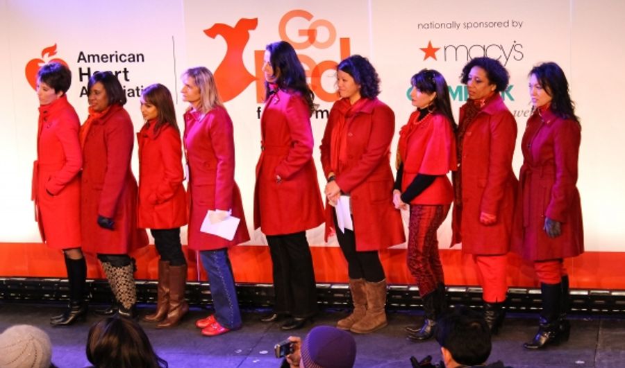 Photo Coverage: Judy Kaye, Valisia LeKae and More Celebrate National Wear Red Day at Macy's! Image