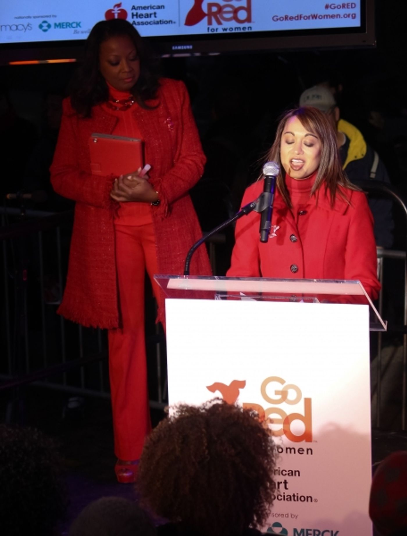 Photo Coverage: Judy Kaye, Valisia LeKae and More Celebrate National Wear Red Day at Macy's! Photo Coverage: Judy Kaye, Valisia LeKae and More Celebrate National Wear Red Day at Macy's! Image