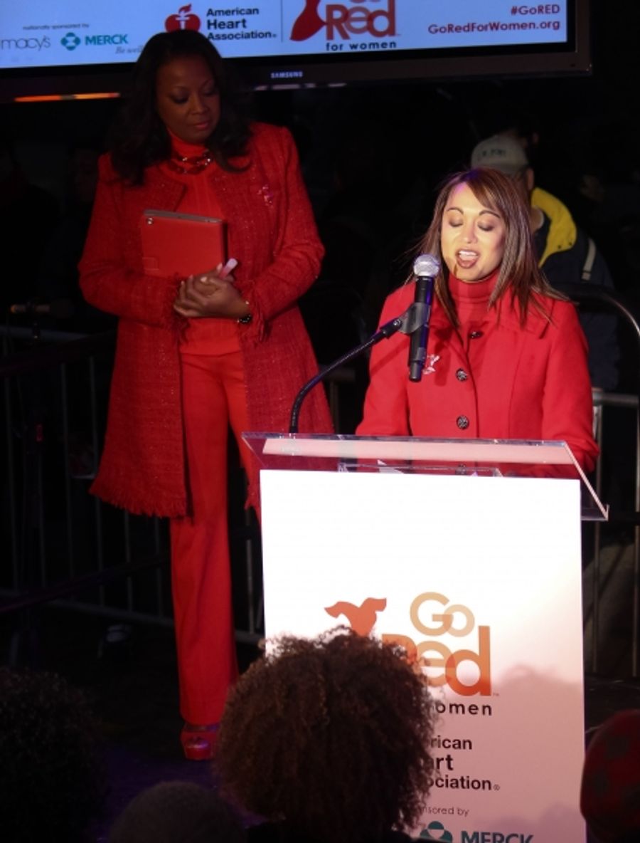 Photo Coverage: Judy Kaye, Valisia LeKae and More Celebrate National Wear Red Day at Macy's! Image