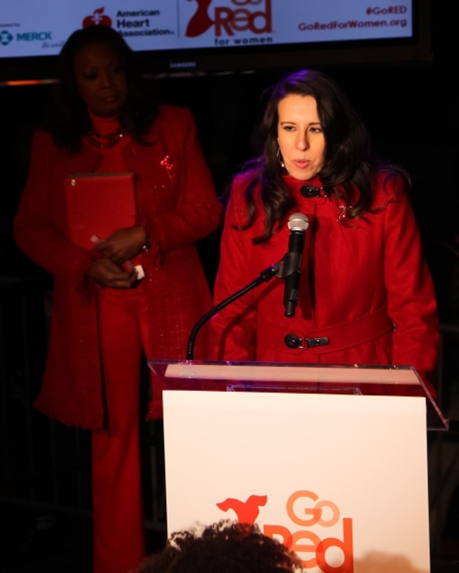 Photo Coverage: Judy Kaye, Valisia LeKae and More Celebrate National Wear Red Day at Macy's! Image