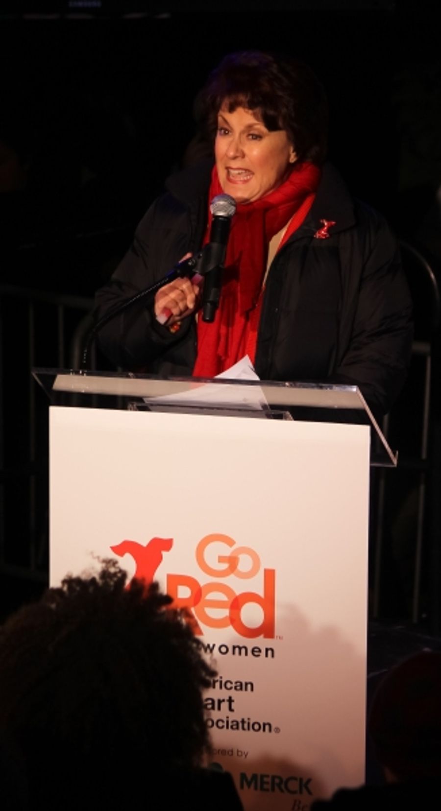 Photo Coverage: Judy Kaye, Valisia LeKae and More Celebrate National Wear Red Day at Macy's! Image