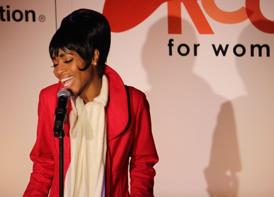 Photo Coverage: Judy Kaye, Valisia LeKae and More Celebrate National Wear Red Day at Macy's! Image