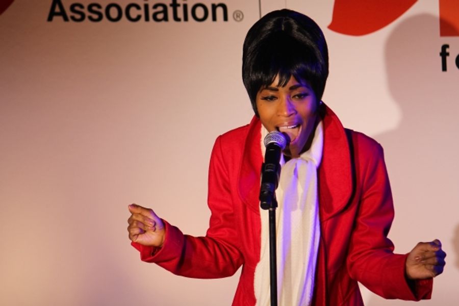 Photo Coverage: Judy Kaye, Valisia LeKae and More Celebrate National Wear Red Day at Macy's! Image