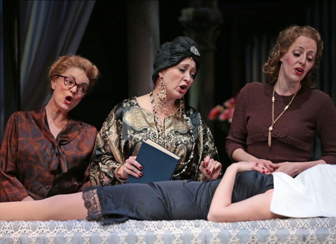 Photo Flash: First Look at Christine Sherrill, Will Ray and More in SUNSET BOULEVARD - Complete Pics!  Image