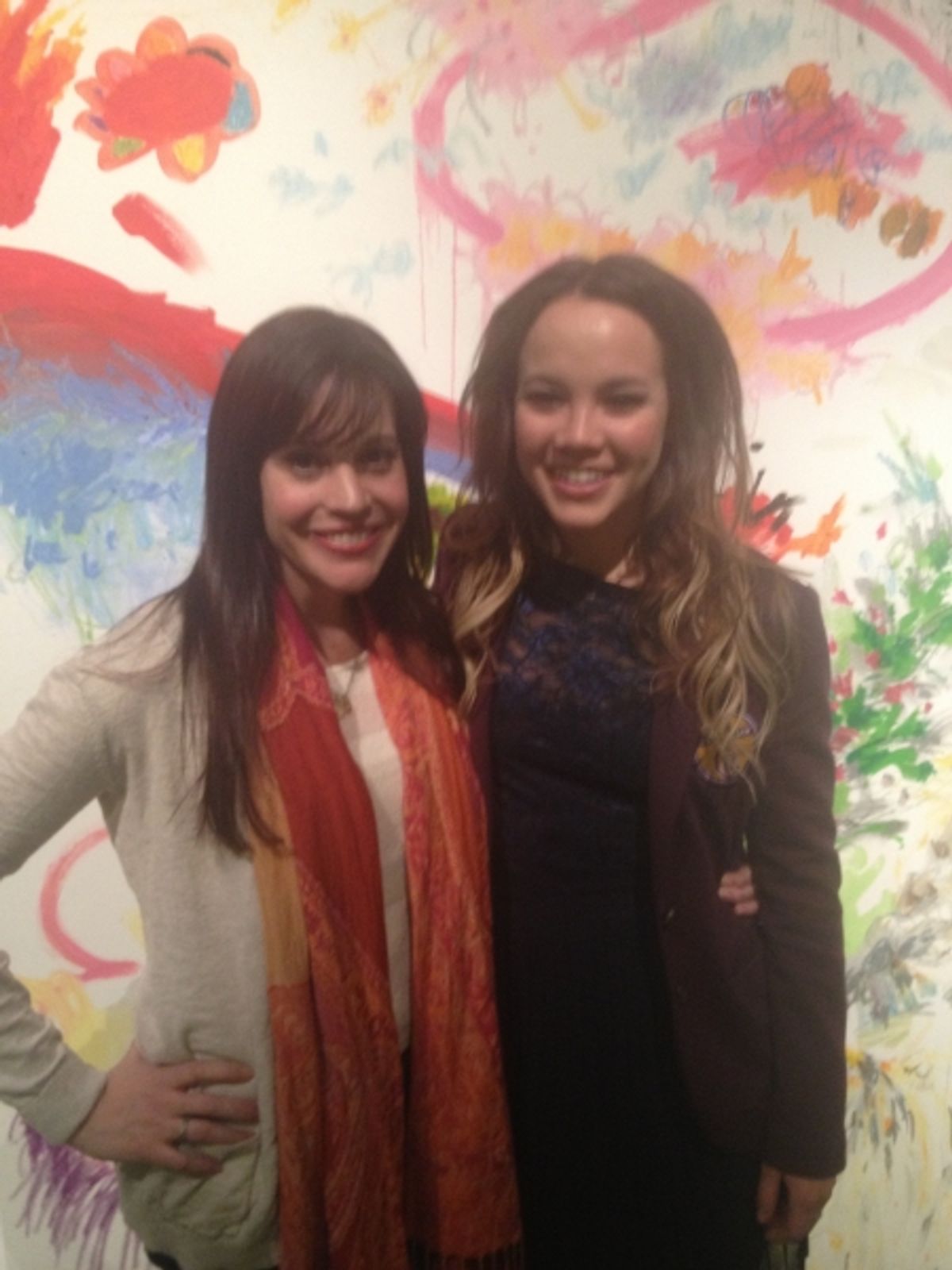 Jenna Leigh Green and Elizabeth Judd at 