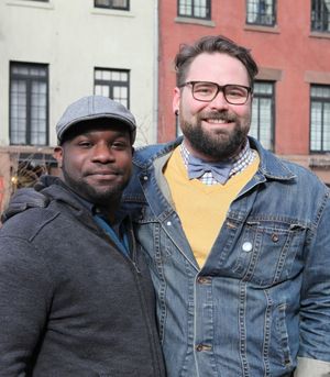 Playwright Ike Holter & Director Eric Hoff @ BroadwayWorld Playwright Ike Holter & Director Eric Hoff Photo