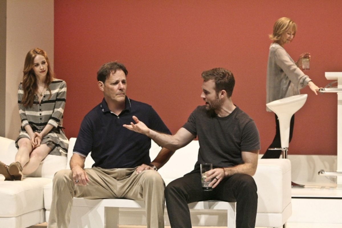 Jaime Ray Newman, Chris Mulkey, James Van Der Beek and Kathy Baker at 