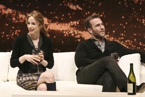 Jaime Ray Newman and James Van Der Beek @ BroadwayWorld Jaime Ray Newman and James Van Der Beek Photo