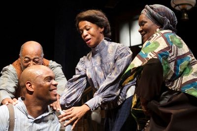 Antonio "TJ" Johnson, Melva Graham, Brenda Phillips, Laurence Brown Photo