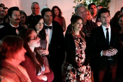 Nick Offerman, Aubrey Plaza, Rob Lowe, Rashida Jones, Jim O'Heir, Adam Scott  Photo