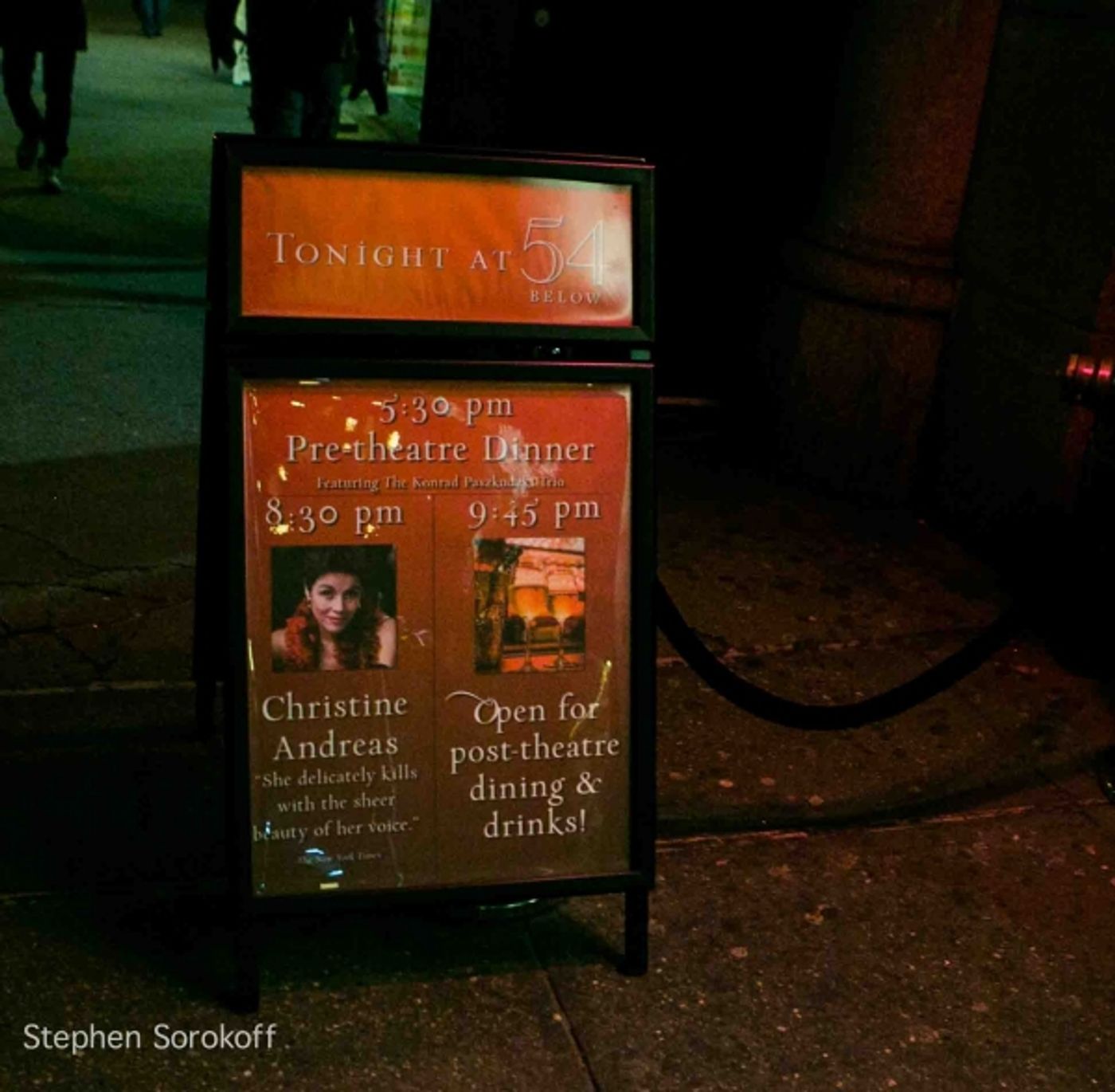 Photo Coverage: Christine Andreas Seduces Audiences with BEMUSED at 54 Below  Image