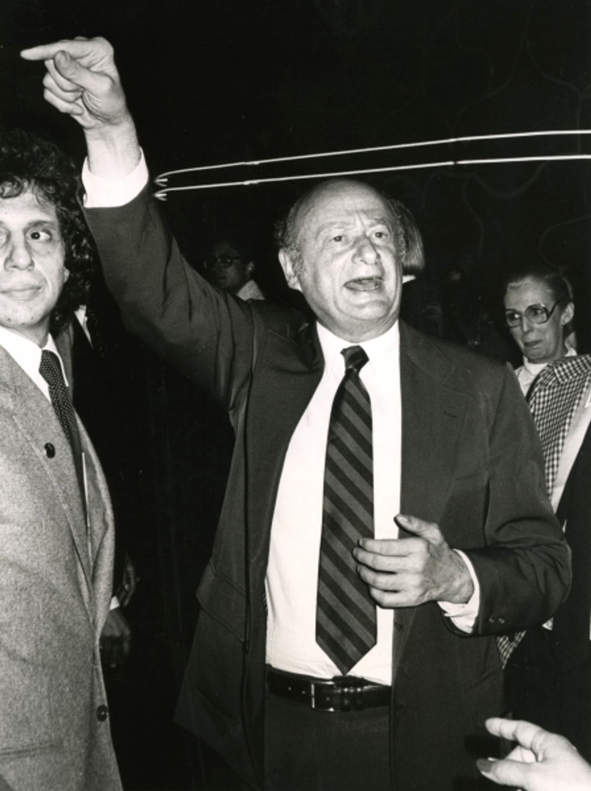 Ed Koch with Roller Skates in New York City. 1981 at Remembering Mayor Ed Koch