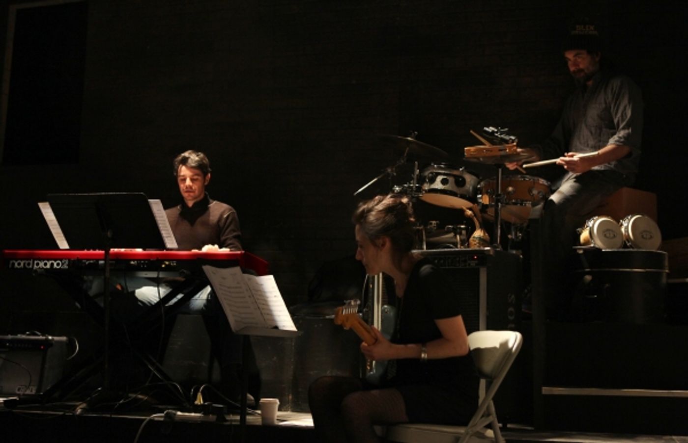 Photo Coverage: HIT THE WALL Company Meets the Press!  Image