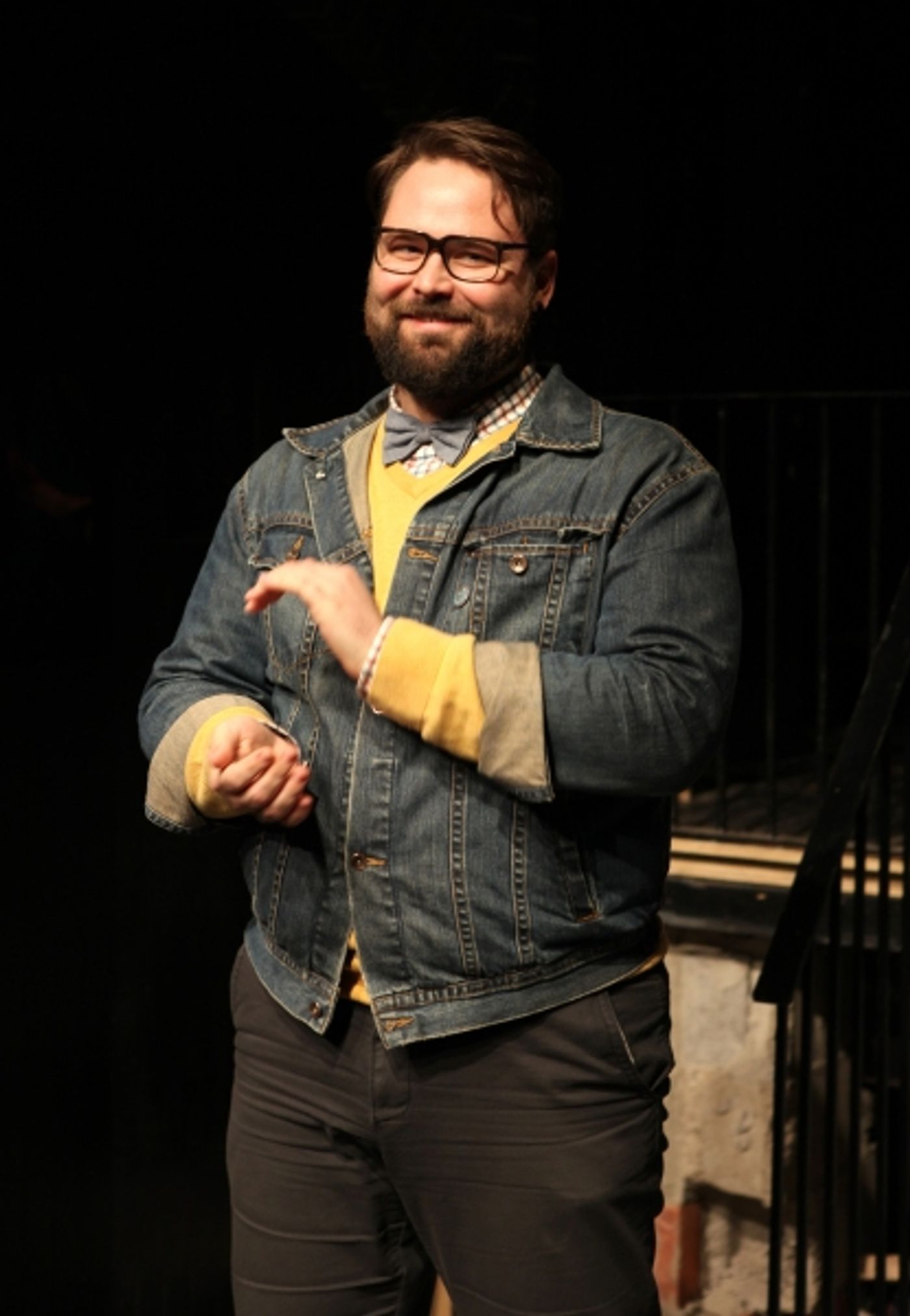 Photo Coverage: HIT THE WALL Company Meets the Press!  Image