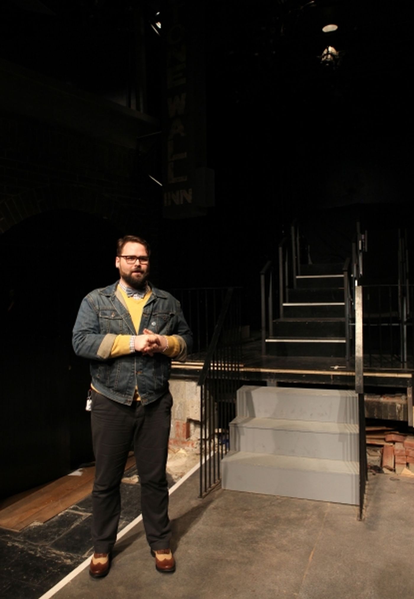 Photo Coverage: HIT THE WALL Company Meets the Press!  Image