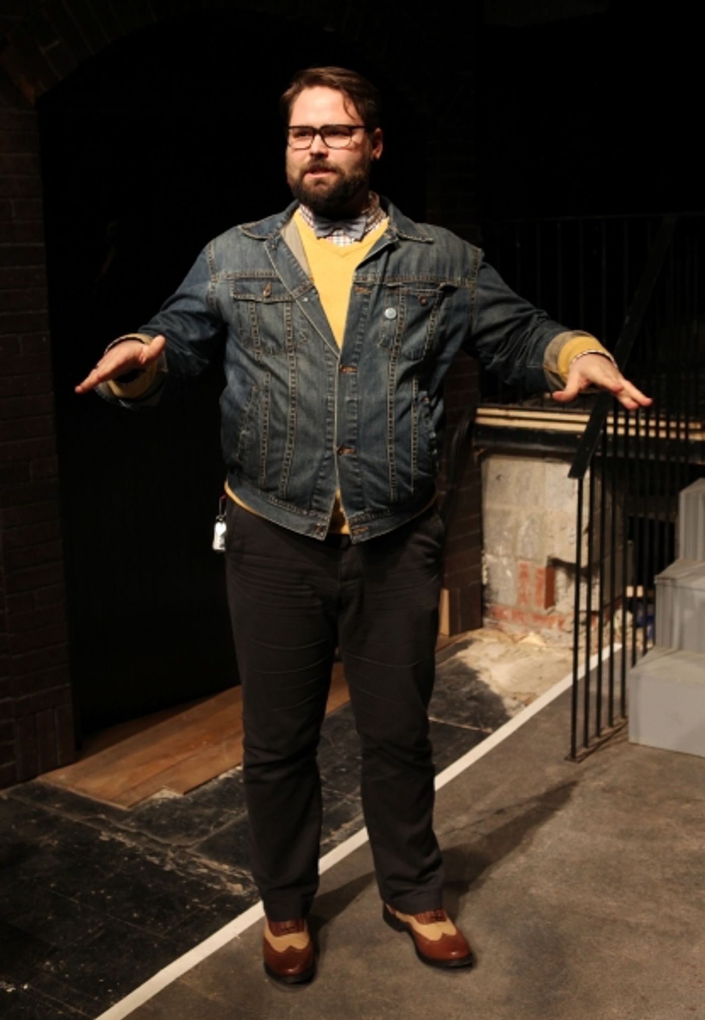 Photo Coverage: HIT THE WALL Company Meets the Press!  Image