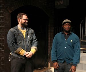 Eric Hoff (Director), Ike Holter (Playwright) Photo
