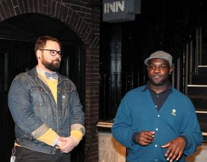Eric Hoff (Director), Ike Holter (Playwright)  Photo