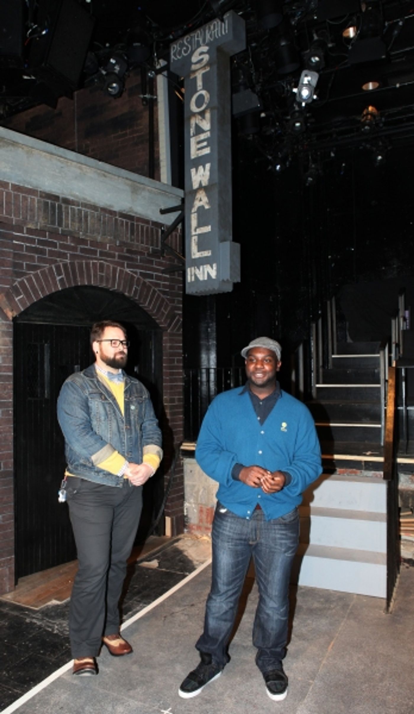 Photo Coverage: HIT THE WALL Company Meets the Press!  Image