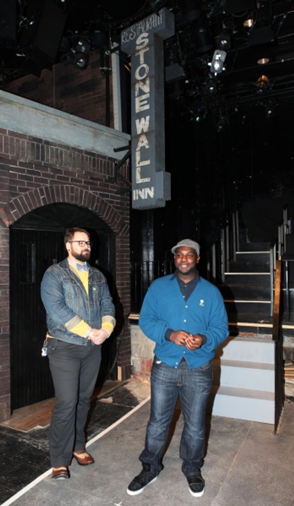 Eric Hoff (Director), Ike Holter (Playwright)  Photo