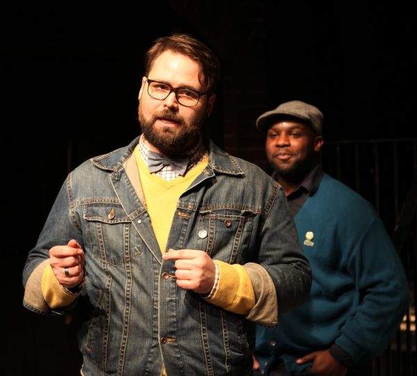 Eric Hoff (Director), Ike Holter (Playwright)  Photo